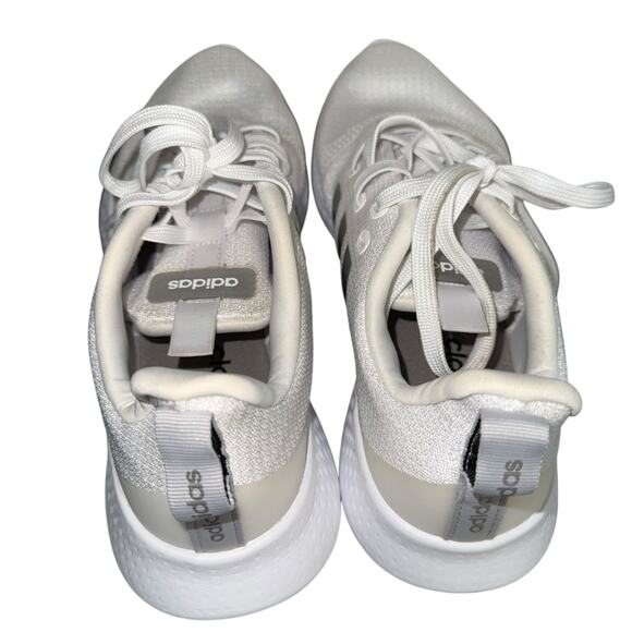 Adidas Women's Puremotion Running Shoe Size 9.5 FW3264 White/Silver/Grey - Picture 3 of 10